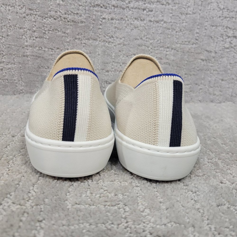 Rothy's The Sneaker Women's Size US 8.5 Sand Round Toe Slip On Comfort Shoes NEW - Picture 6 of 11